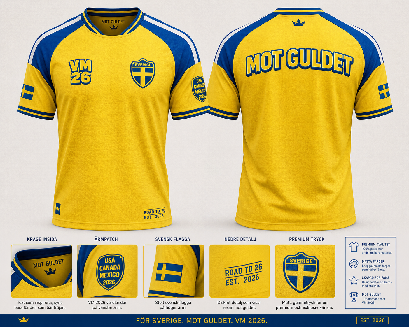 Mot Guldet VM 2026 T-shirt
