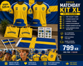 🇸🇪 Matchday Kit XL – För 2 personer