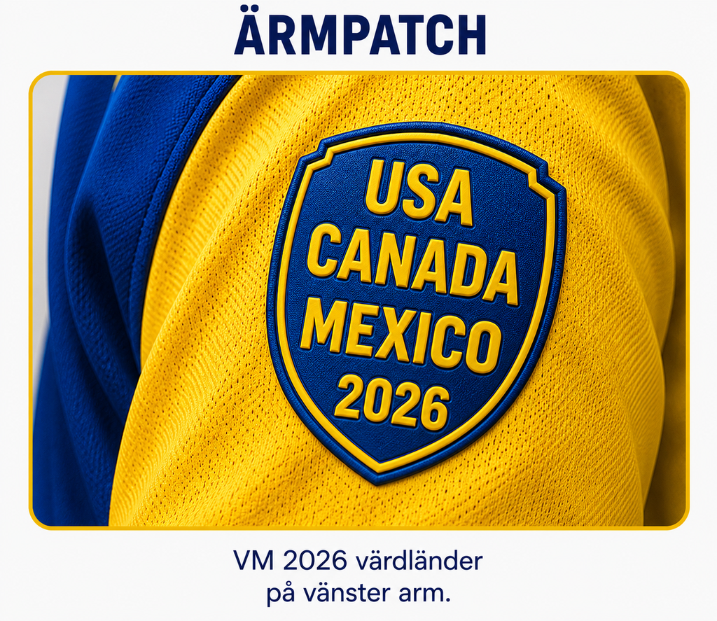 🇸🇪 Mot Guldet VM 2026 T-Shirt 