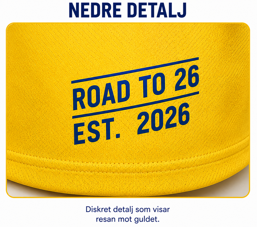 🇸🇪 Mot Guldet VM 2026 T-Shirt 