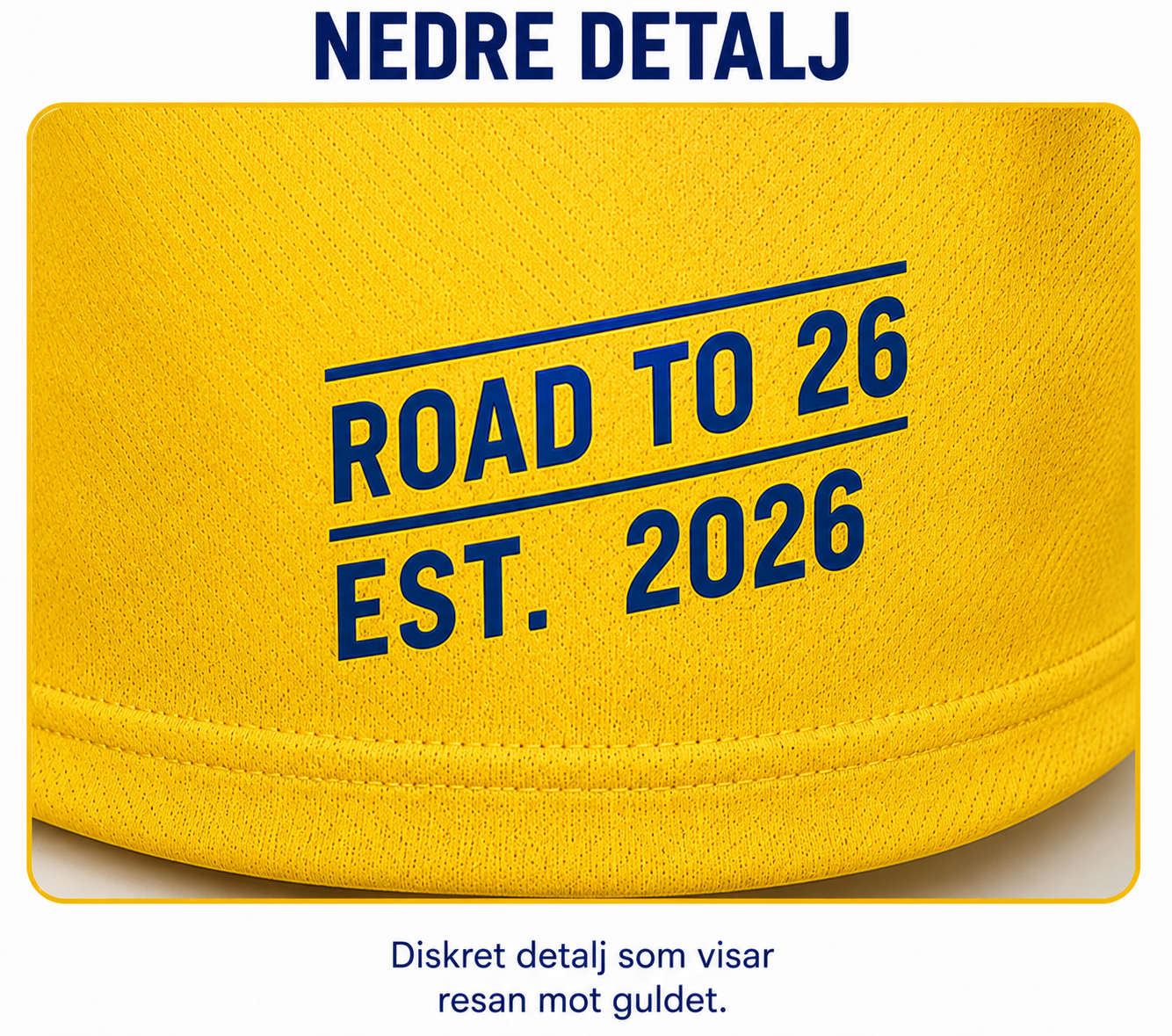 🇸🇪 Mot Guldet VM 2026 T-Shirt 