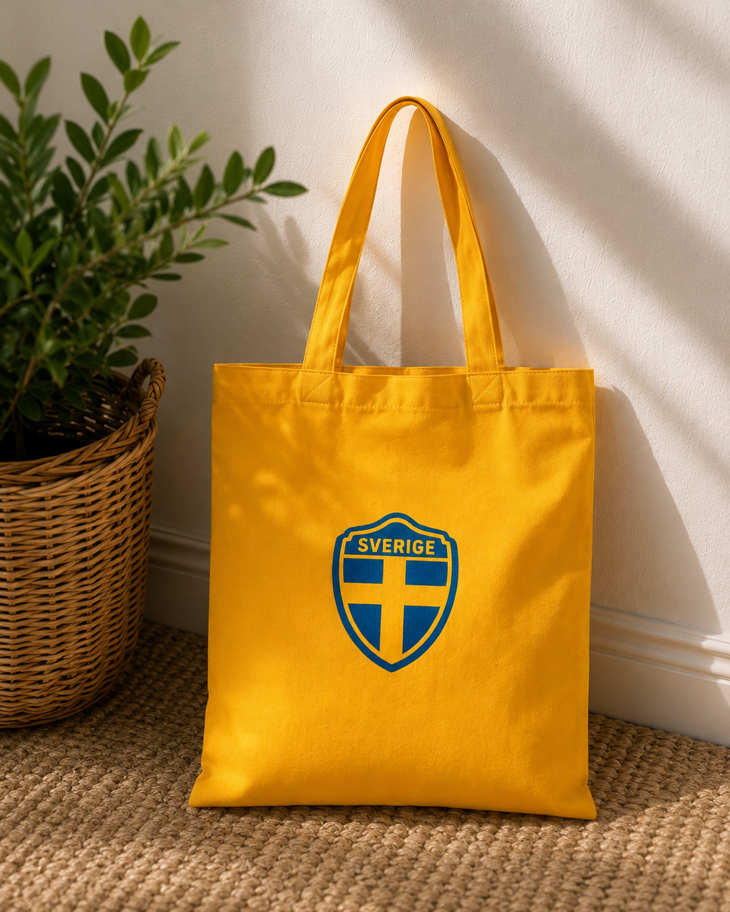 🇸🇪 Sverige Tygpåse – Everyday Fan Edition